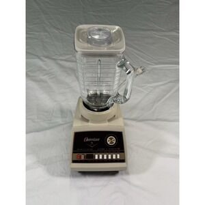 Vintage Blender OSTERIZER Pulse Matic 12 TESTED (1970s) Glass Pitcher